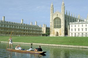 Kings College and The Backs, Cambridge 