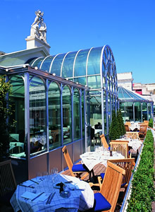 View of heaven in London restaurants 