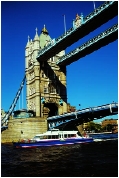 River Thames view of Tower Bridge