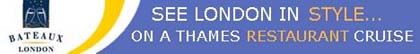 London Thames boat cruise